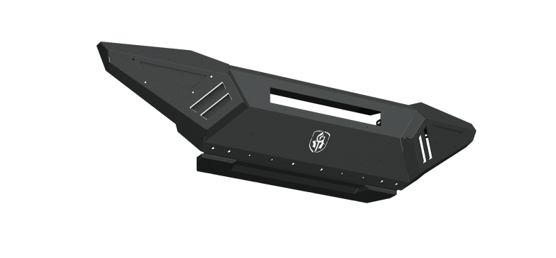 Road Armor 18-20 Jeep Wrangler JL SPARTAN Bolt-On Front Bumper Skid Plate Guard - Tex Blk - 5183XFSPB