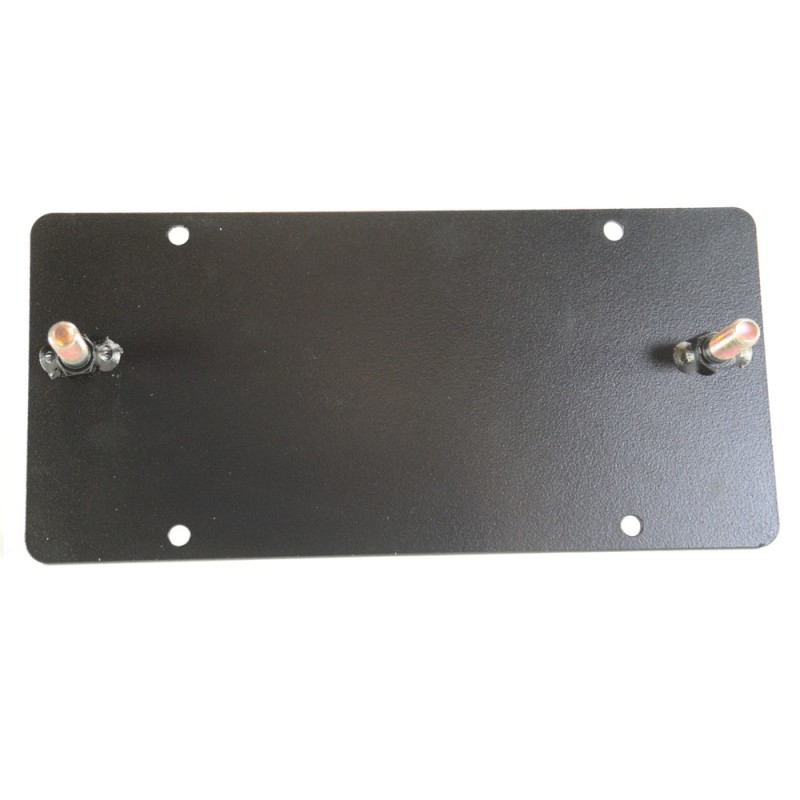 Rock Slide Rigid Front Bumpers License Plate (Bolt On) - AC-FB-LP Rock Slide Rigid Front Bumpers License Plate (Bolt On) - AC-FB-LP