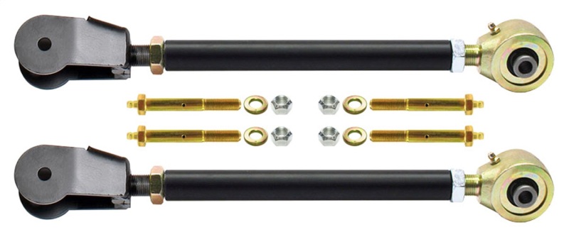 RockJock TJ/LJ/XJ/MJ Johnny Joint Front Upper Double Adjustable Control Arms - CE-9102SF