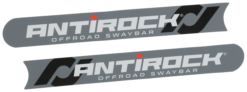 RockJock Antirock Sway Bar Arm Stickers for Flat Arms Pair - RJ-720300-101