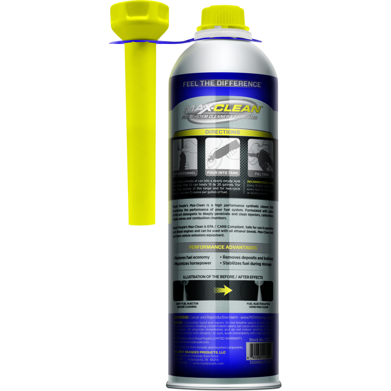 Royal Purple Max-Clean Fuel System Cleaner & Stabilizer - 20oz - 11723