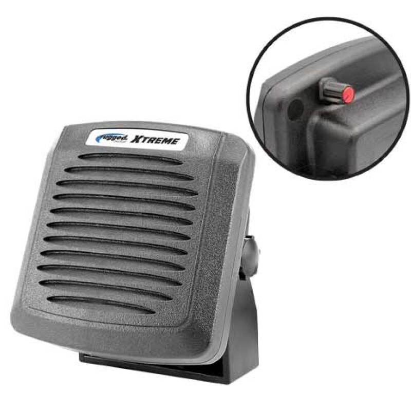Rugged Radios XTREME Waterproof Speaker with 15 Watt Amplifier with Volume and Power Control - EX-SPK-XR
