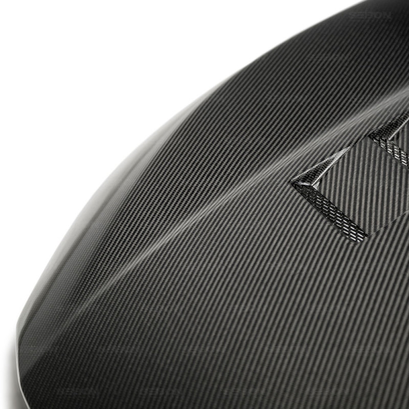 Seibon 17-18 Honda Civic Type-R TS-Style Carbon Fiber Hood - HD17HDCVR-TS