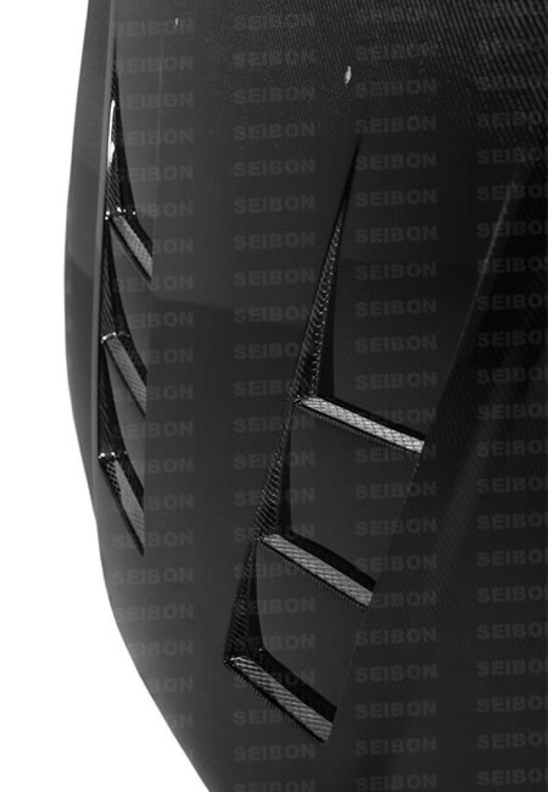 Seibon 96-98 Honda Civic (EM1/EJ6/EJ7/EJ8/EK9) TS Style Carbon Fiber Hood - HD9698HDCV-TS