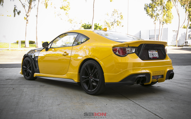 Seibon 12-13 BRZ/FRS OEM Style Carbon Fiber Trunk/Hatch - TL1213SCNFRS