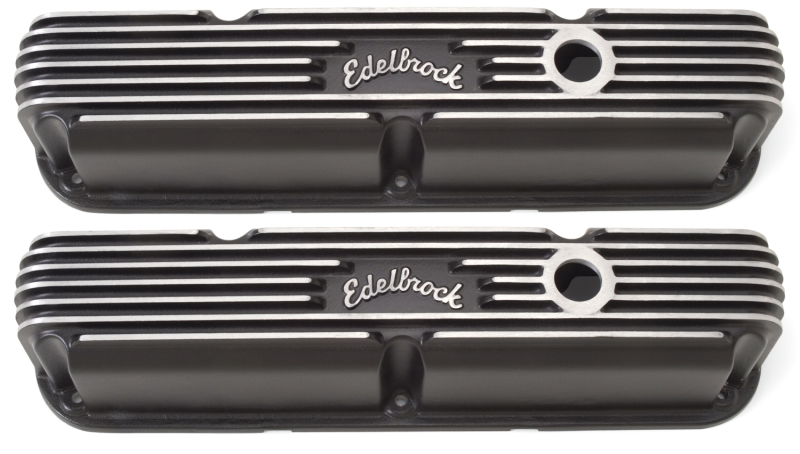 Edelbrock Valve Cover Classic Series Chrysler La 318-340-360 CI V8 Black - 41763