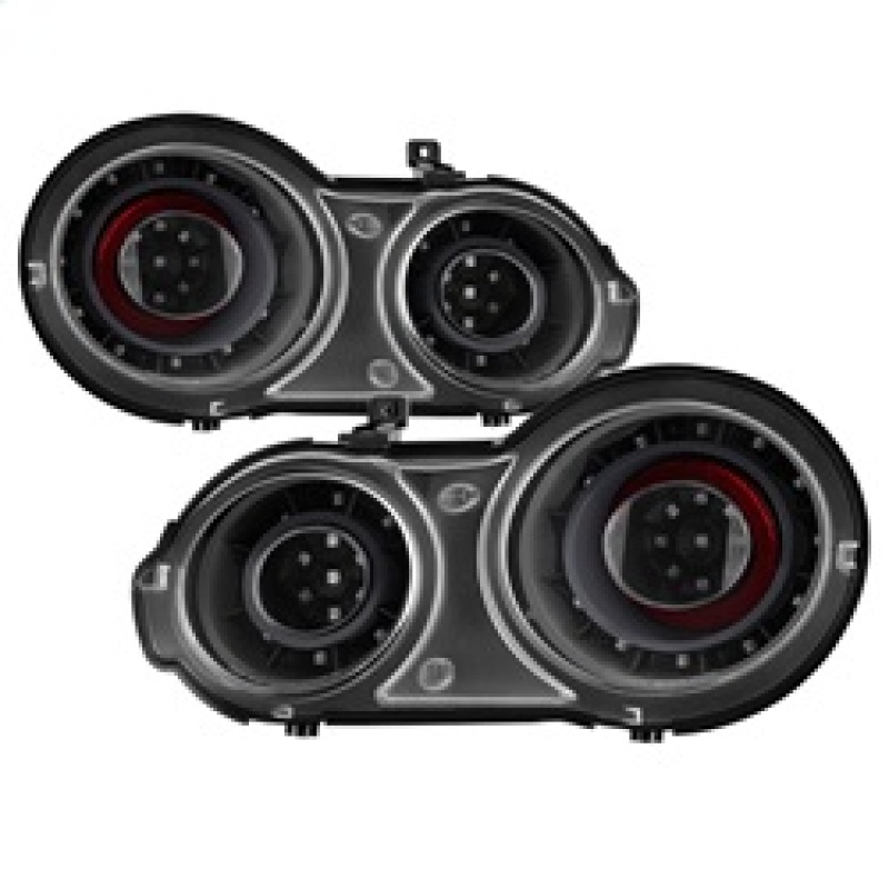 Spyder 09-15 Nissan GTR LED Tail Lights Black ALT-YD-NGTR09-LED-BK - 5083265