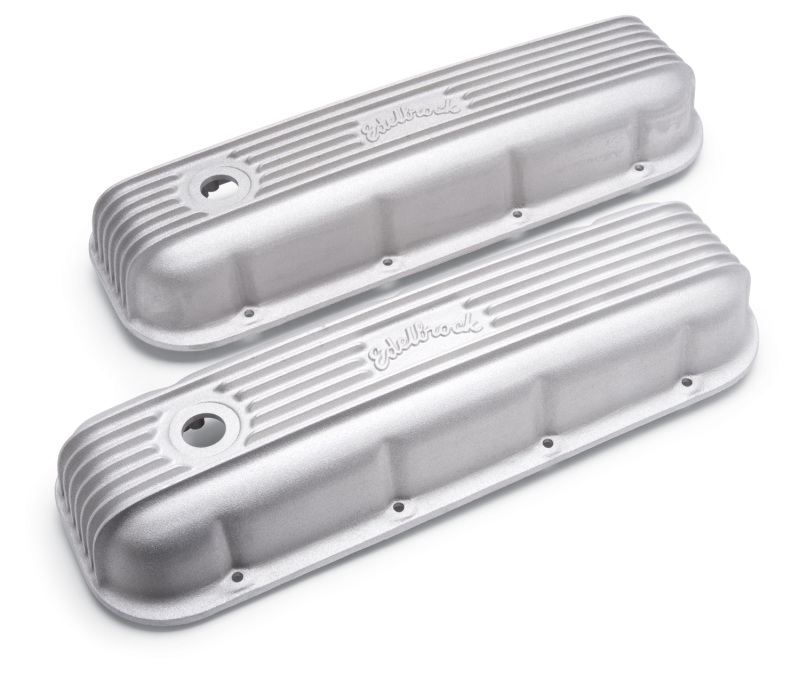 Edelbrock Valve Cover Classic Series Chevrolet 1965 and Later 396-502 V8 Satin - 41859