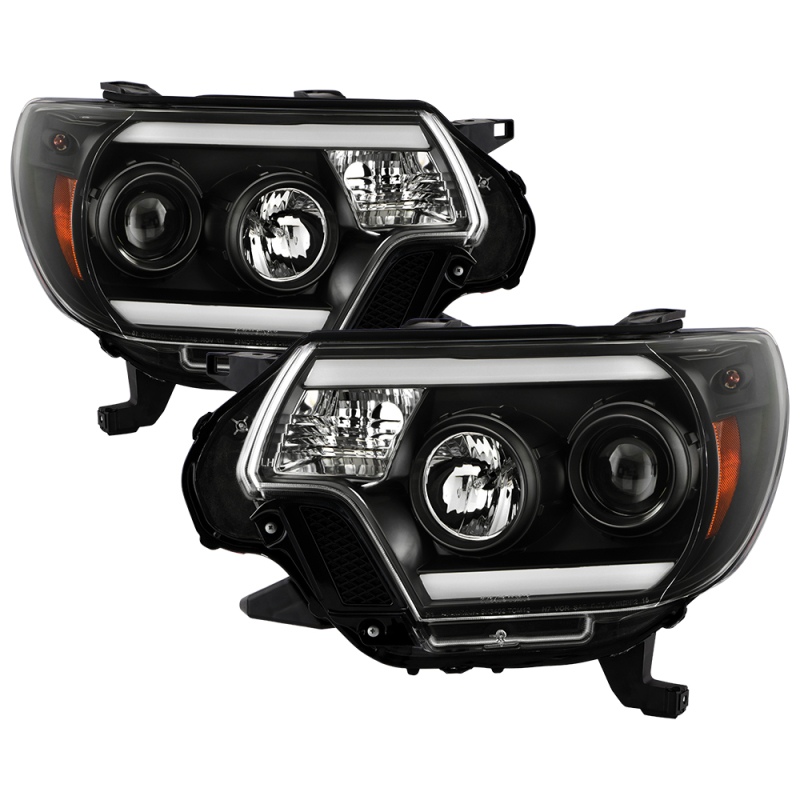 Spyder 12-15 Toyota Tacoma High-Power LED Module Headlights - 5088413