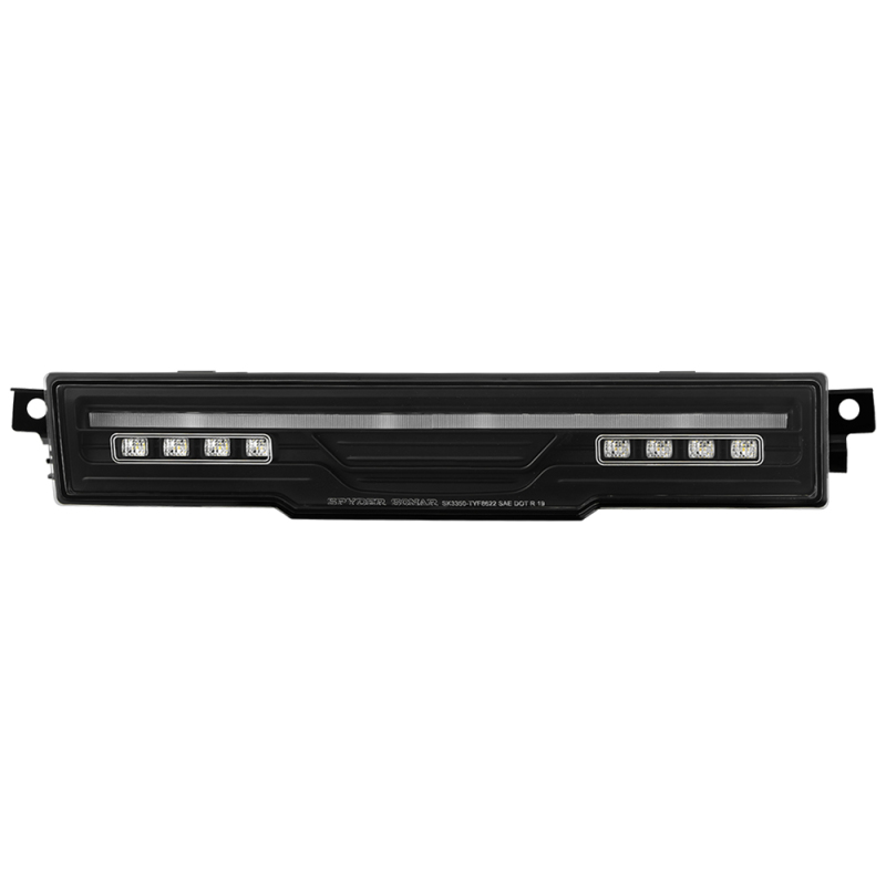 Spyder Apex 22-24 Toyota GR86/BRZ LED Rear Bumper Light w/ Fog Light - Blk (ALT-YD-TGR8622RRL-GR-BK) - 5088925