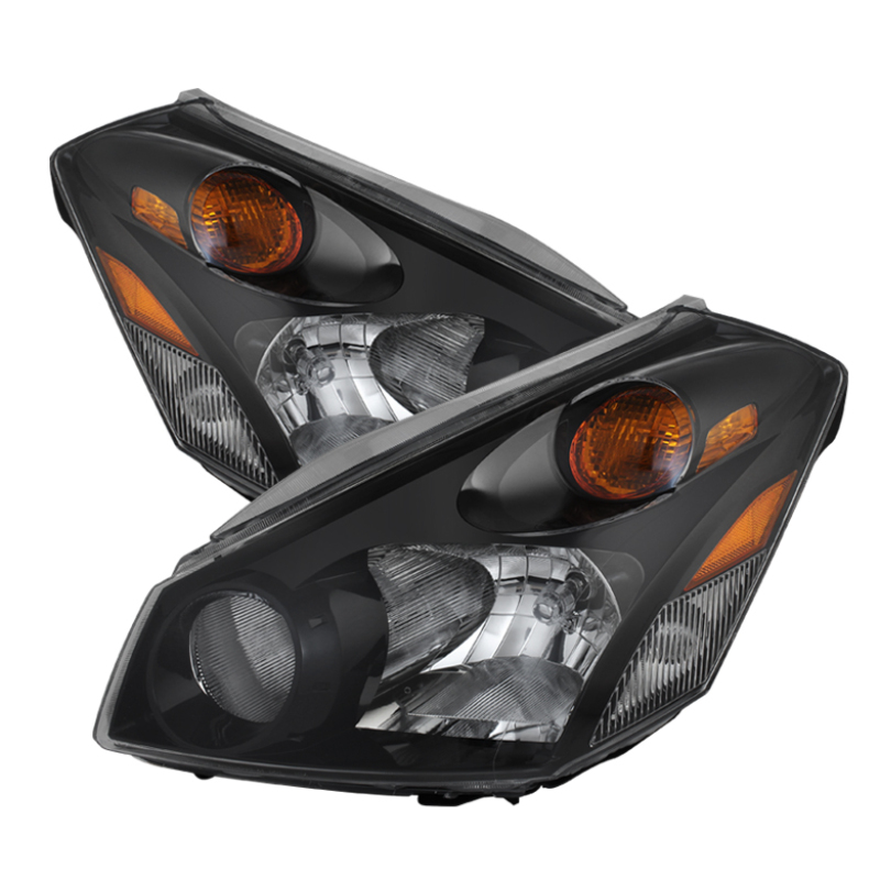 Xtune Nissan Quest 04-09 Crystal Headlights Black HD-JH-NQ04-AM-BK - 9023422