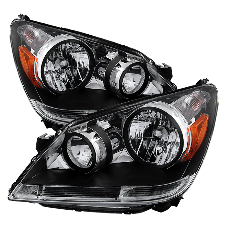 Xtunehonda Odyssey 05-07 Crystal Headlights Chrome HD-JH-HODY05-AM-C - 9023859