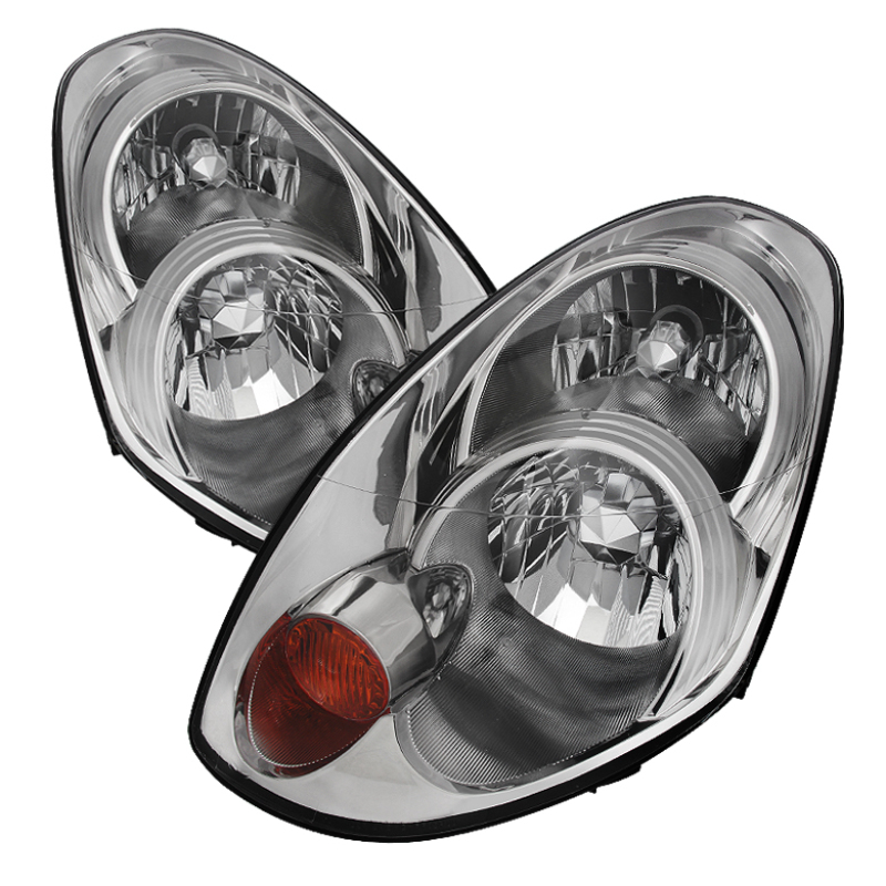 Xtune Infiniti G35 05-06 Sedan Crystal Headlights Xenon/Hid Model Only Chrome HD-JH-IG354D-HID-C - 9023910