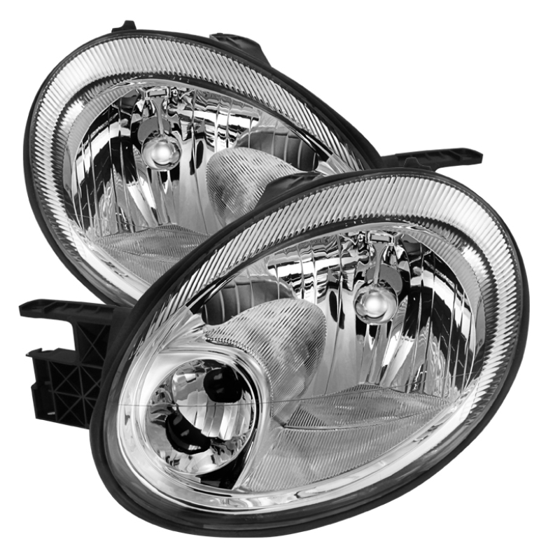 Xtune Dodge Neon 03-05 / Plymouth Neon 03-05 Crystal Headlights Chrome HD-JH-DN03-C - 9025372