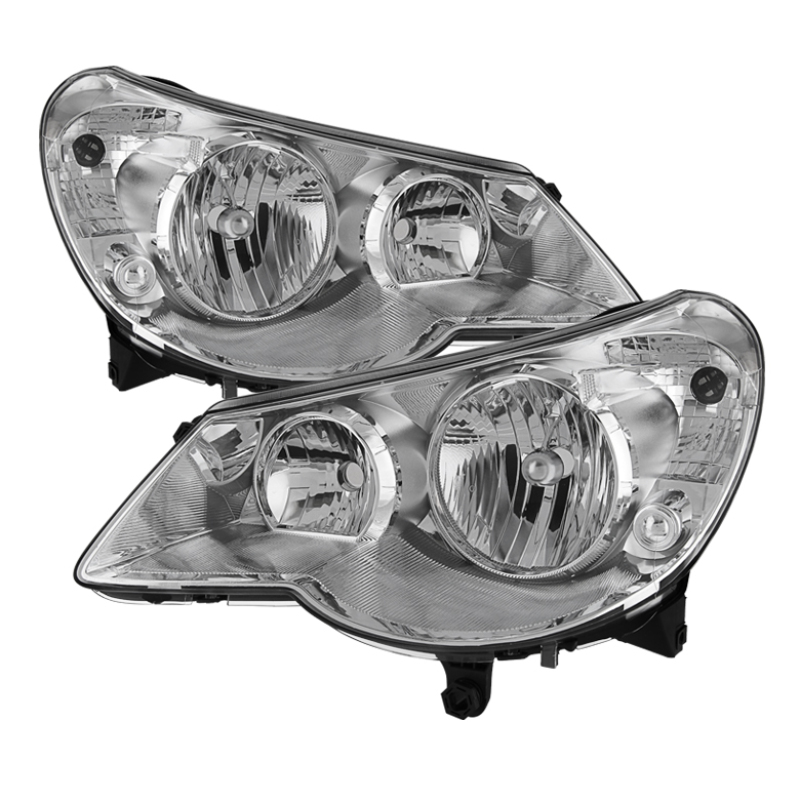 Xtune Chrysler Sebring 07-10 OEM Style Headlights Chrome HD-JH-CHRSE07-C - 9029653