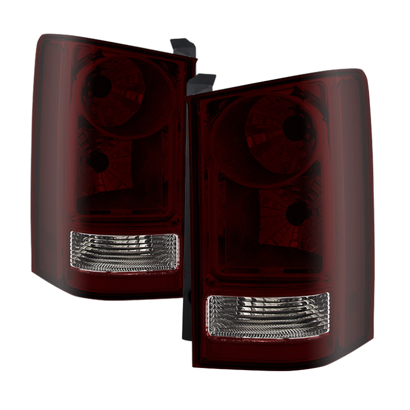 Xtune Honda Pilot 09-13 OE Style Tail Lights Red Smoked ALT-JH-HPIL09-OE-RSM - 9030604