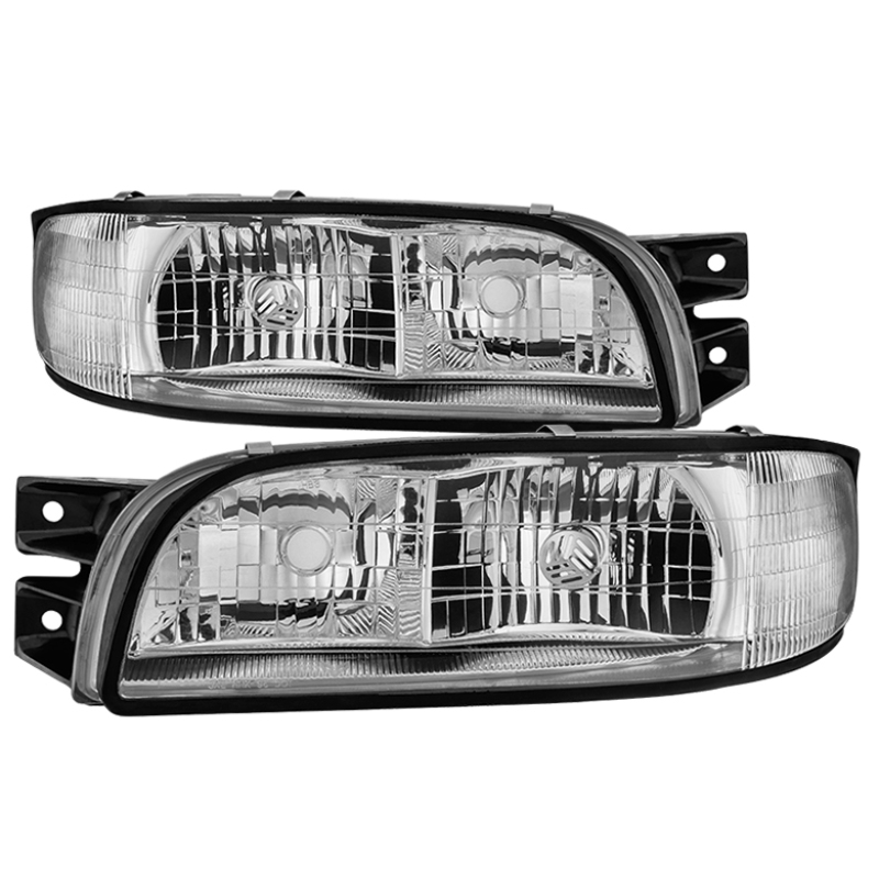 xTune Buick LeSabre 1997-1999 OEM Style Headlights - Chrome HD-JH-BLE97-AM-C - 9035074