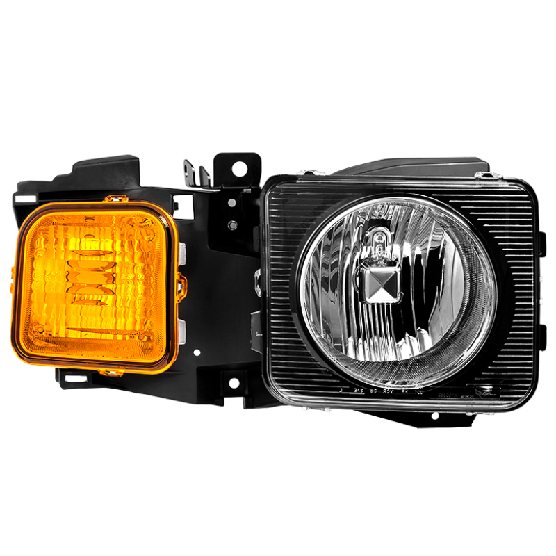 xTune Hummer H3 06-10 / Hummer H3T 09-10 Passenger Side Headlight -OEM Right HD-JH-HUMH306-OE-R - 9035418