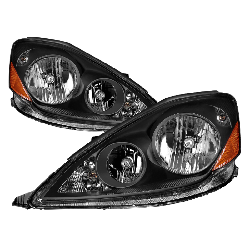 xTune Toyota Sienna Halogen Models Only 2006-2010 OEM Style Headlights - Black HD-JH-TSIE06-AM-BK - 9036019