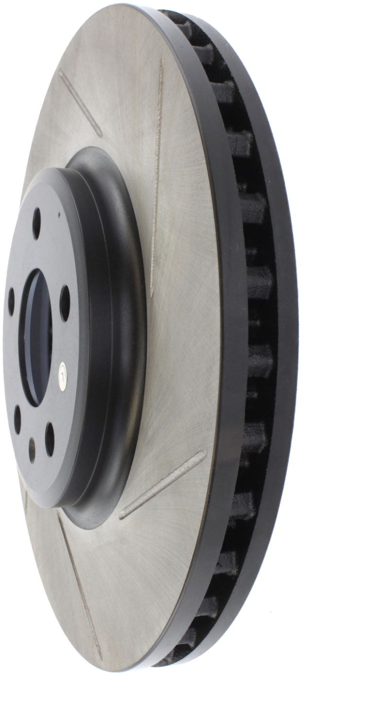 StopTech 09-10 Audi A4 / 08-10 A5 / 10 Audi S4 Front Left Slotted Rotor - 126.33123SL