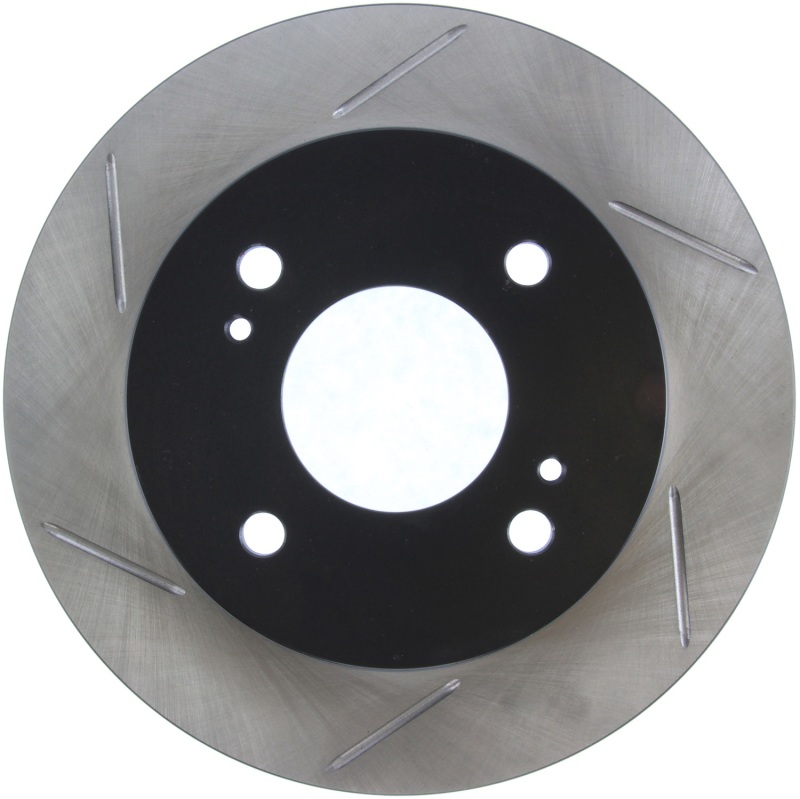 StopTech Power Slot Slotted 89-98 240SX w/ or w/o ABS 4 Lug Rear Right Rotor - 126.42042SR