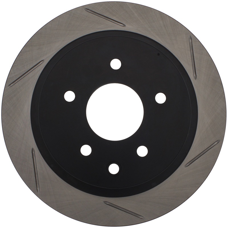 StopTech Power Slot 03-05 350Z / 03-04 G35 / 03-05 G35X SportStop Slotted Rear Left Rotor - 126.42077SL