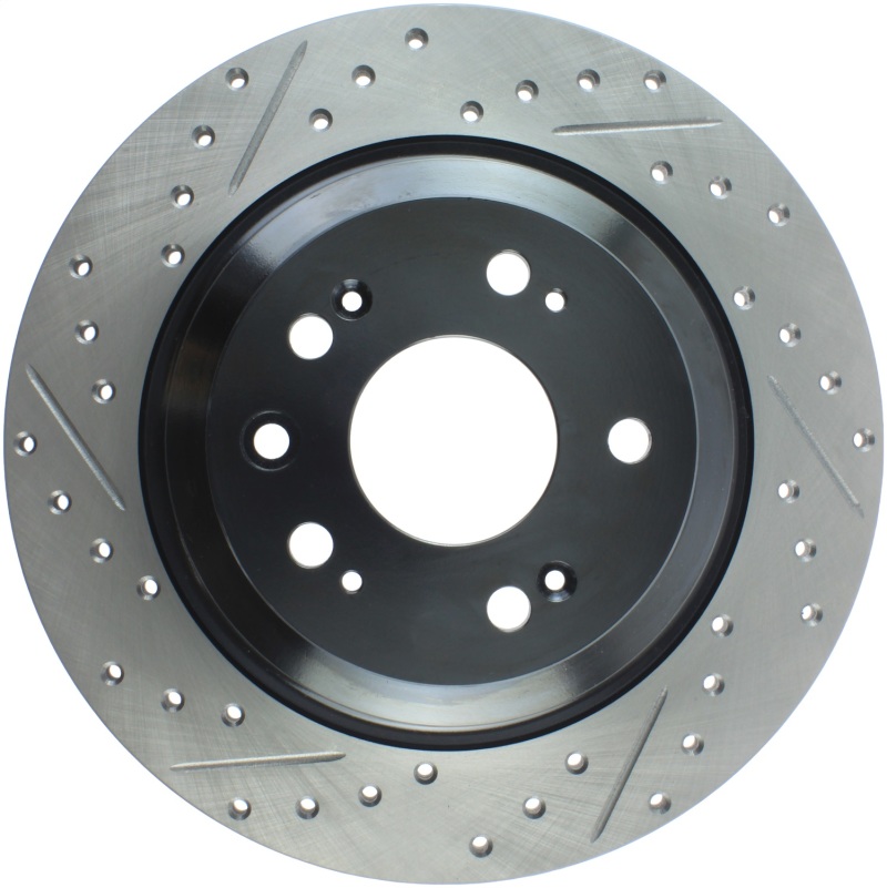 StopTech Slotted & Drilled Sport Brake Rotor - 127.40074R