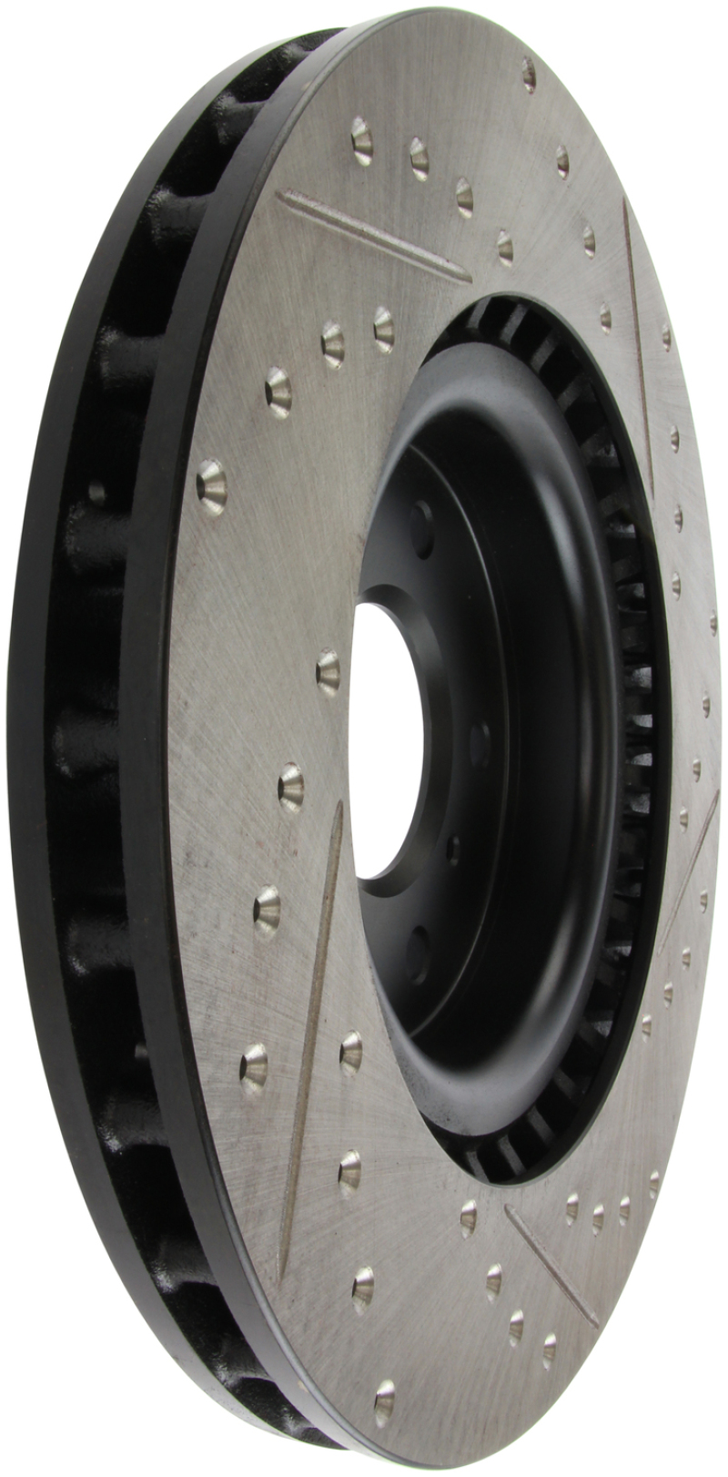 StopTech Slotted & Drilled Sport Brake Rotor - 127.42076R