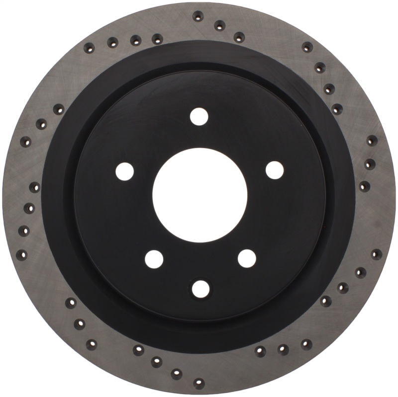StopTech 08-09 Infiniti EX35 / 05-08 G35 / 09 G37 / 06-09 M35/M45 Drilled Right Rear Rotor - 128.42088R