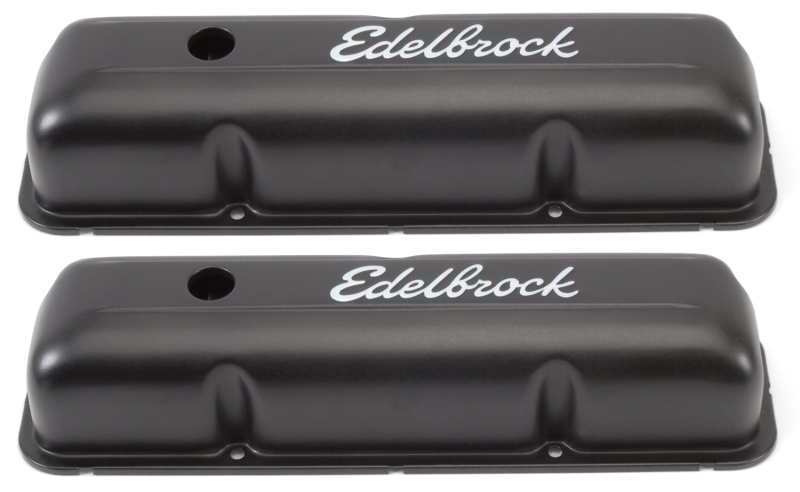 Edelbrock Valve Cover Signature Series Ford 1958-1976 FE V8 Black - 4623