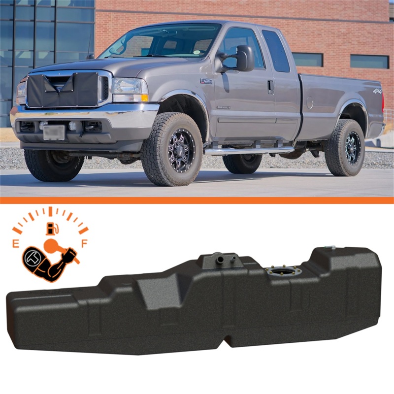 Titan Fuel Tanks 99-07 Ford F-250/F-350 PowerStroke Crew/Ext. Cab Long Bed 60 Gal. XXL Mid-Ship Tank - 7020599