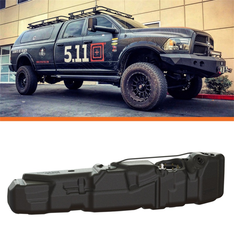 Titan Fuel Tanks 13-24 RAM 2500/3500 Cummins Crew Cab Long Bed 55 Gallon XXL Mid-Ship Fuel Tank - 7030313