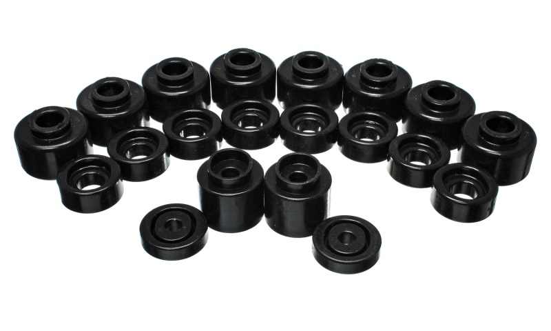 Energy Suspension Body Mount Set - Black - 4.4111G