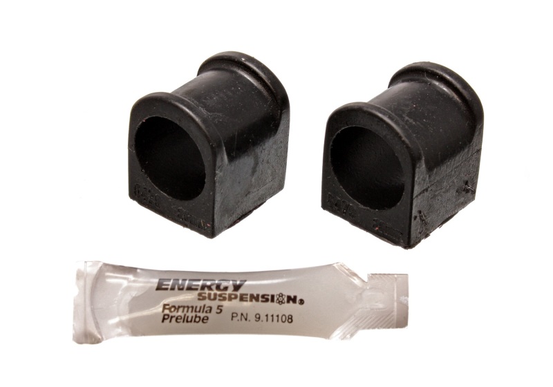 Energy Suspension 97-01 Ford Escort/ZX2 Black 25mm Front Sway Bar Bushing Set - 4.5168G