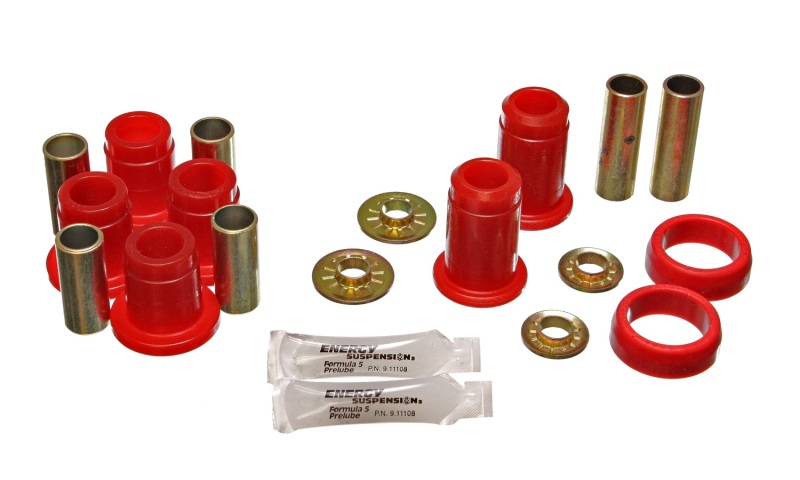 Energy Suspension Chrysler F/J/M Body RWD Red Front Control Arm Bushing Set - 5.3114R