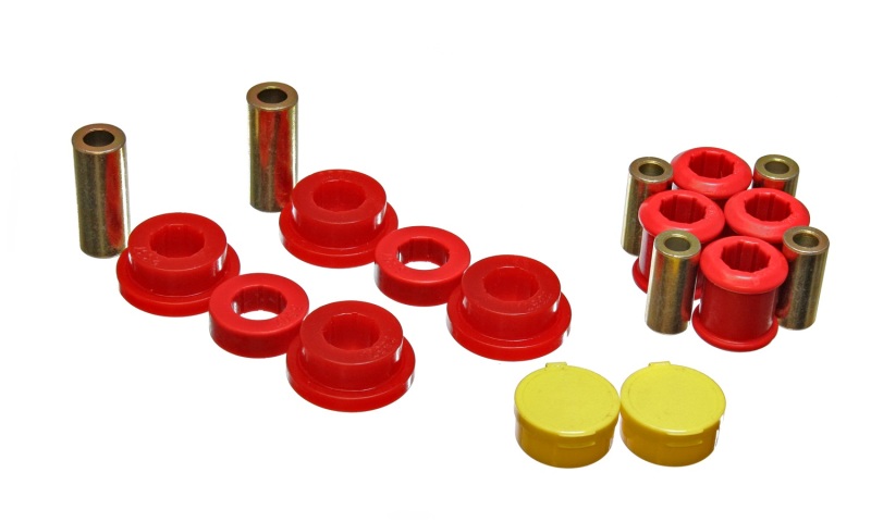 Energy Suspension 95-99 Mitsubishi Eclipse FWD/AWD Red Front Control Arm Bushing Set - 5.3118R