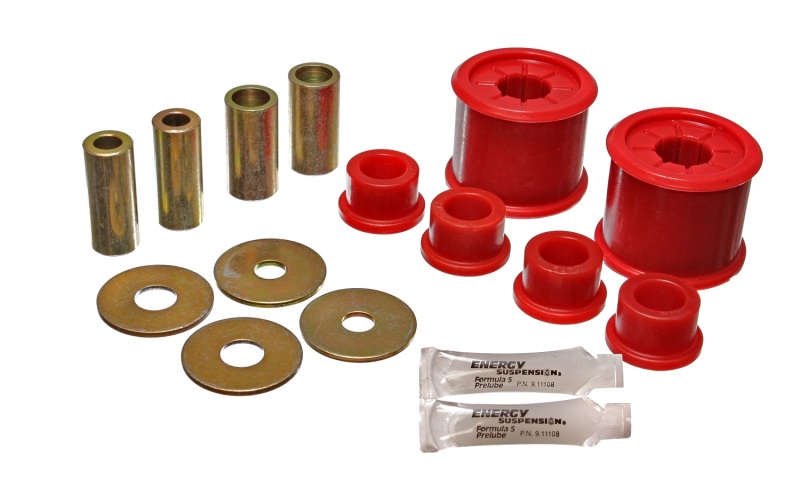 Energy Suspension 2/01-04 Mitsubishi Eclipse FWD Red Front Control Arm Bushing Set - 5.3136R