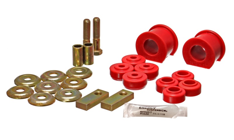 Energy Suspension Chry Stab Bar Bushing Set - Red - 5.5109R