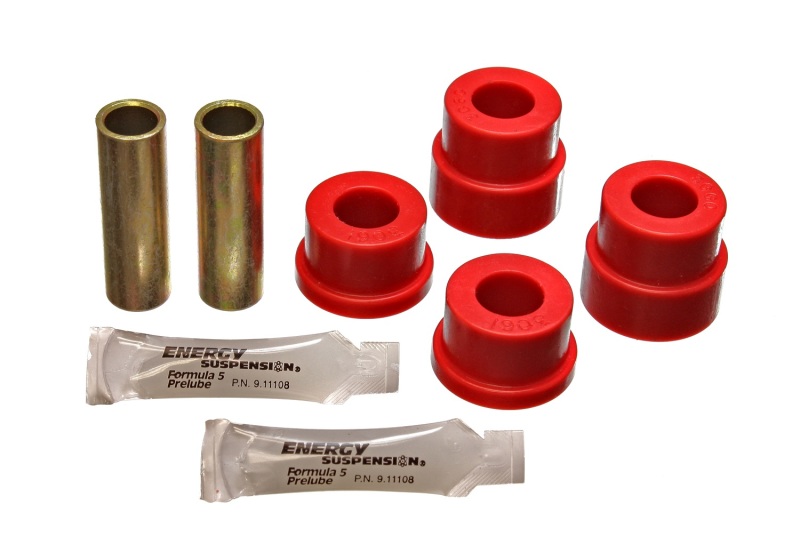 Energy Suspension 70-78 Nissan 240Z/260Z/280Z Red Front Control Arm Bushing Set (Lowers Only) - 7.3106R