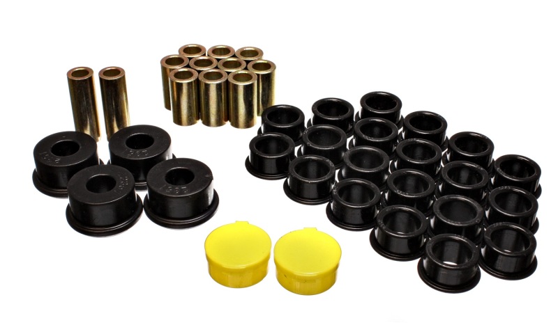 Energy Suspension 91-94 Nissan Sentra/NX1600/2000 Black Rear Control Arm Bushing Set - 7.3110G