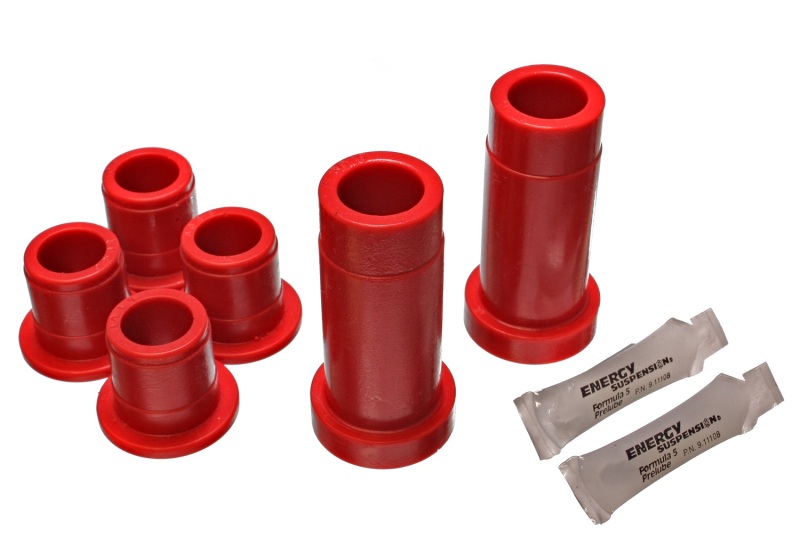 Energy Suspension 84-88 Toyota Pick Up Red Front Lower and Upper Control Arm Bushing Set - 8.3103R