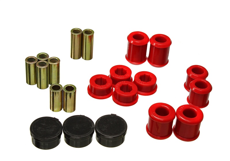 Energy Suspension 93-98 Toyota Supra Rear Control Arm Bushing Set - Red - 8.3136R