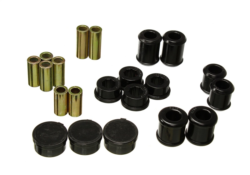 Energy Suspension 93-98 Toyota Supra Rear Control Arm Bushing Set - Black - 8.3136G