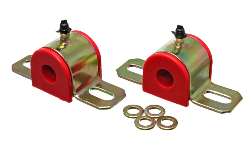 Energy Suspension 1/2in Univ. Greaseable S/B Set - Red - 9.5152R