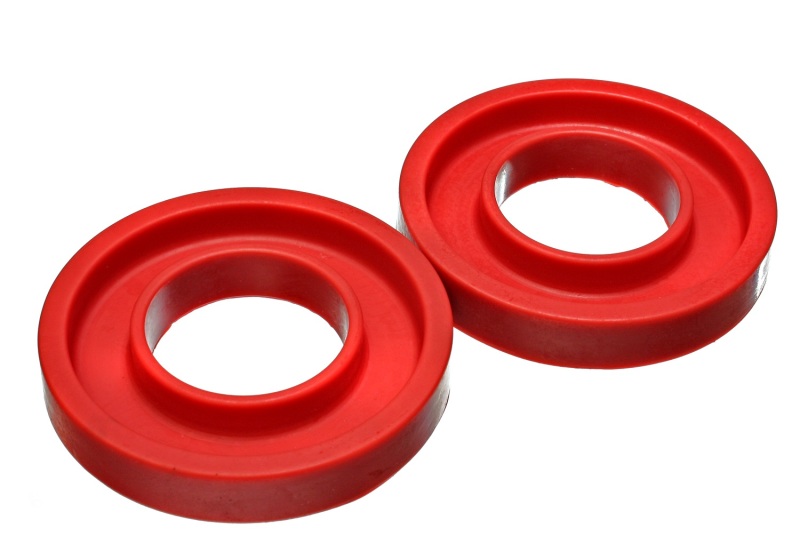 Energy Suspension Coil Spring Isolator Set - Red - 9.6105R