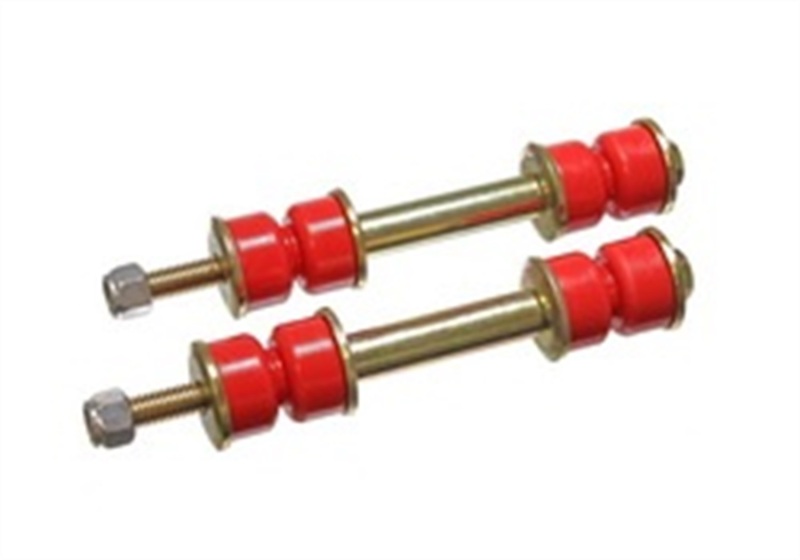 Energy Suspension Universal 2-3/8 Inch Red Front/Rear Sway Bar Fixed Length End Links w/ Hardware - 9.8125R