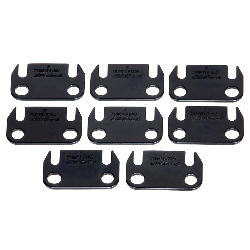 Edelbrock Guideplates 5/16 Flat Pontiac - 9667