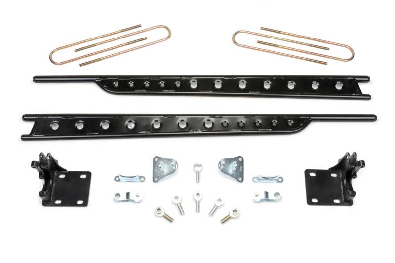 Fabtech 11-16 Ford F250/350 4WD Long Bed Floating Rear Traction Bar System - FTS62007