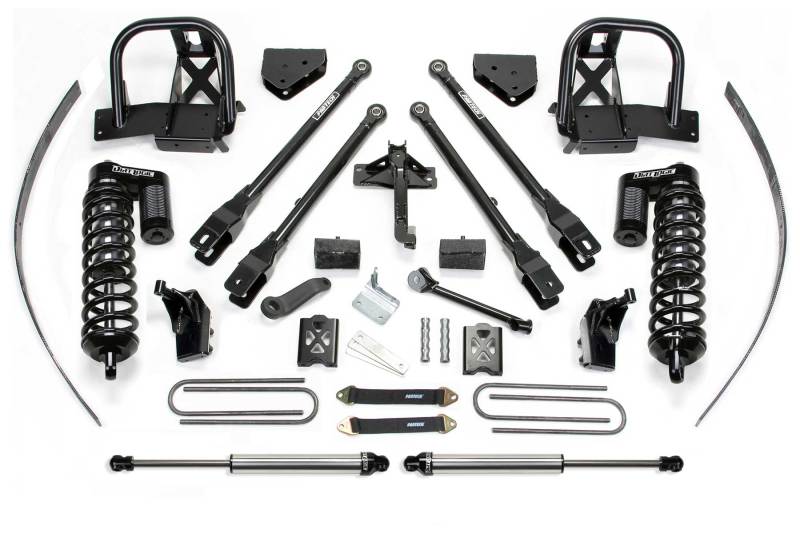 Fabtech 08-10 Ford F250 4WD w/Factory Overload 8in 4Link Sys w/Dlss 4.0 C/O & Rr Dlss - K20361DL