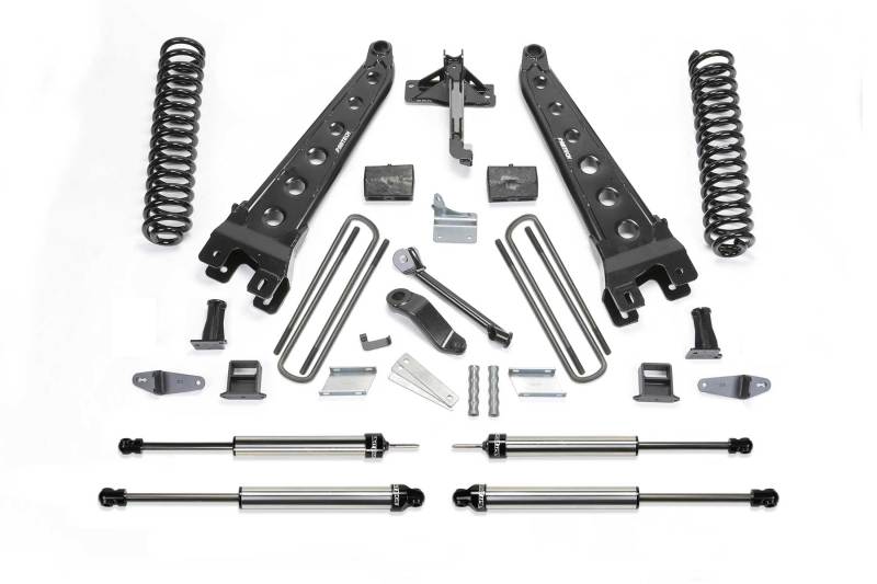 Fabtech 08-10 Ford F450/550 4WD 6in Rad Arm Sys w/Coils & Dlss Shks - K2052DL